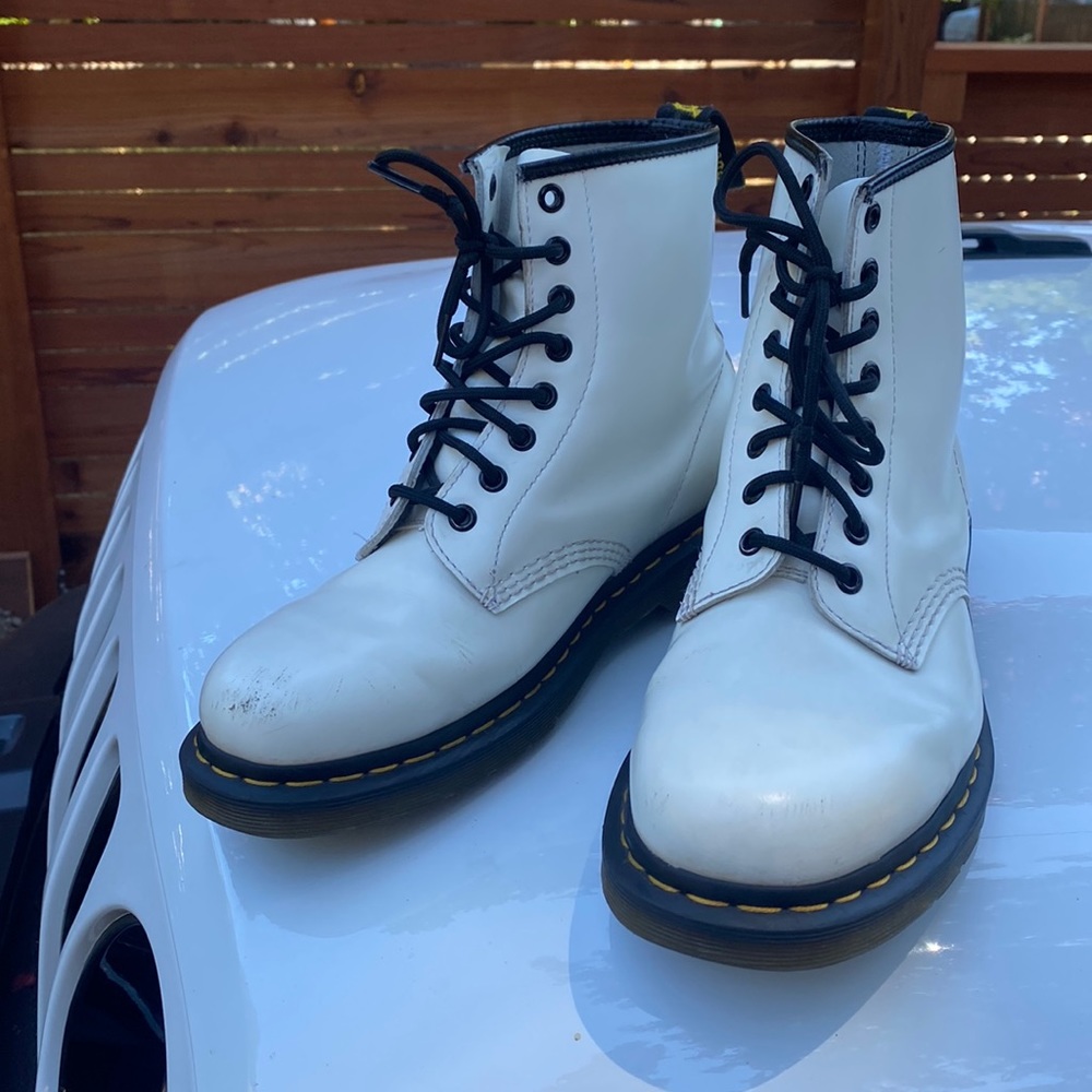 White Doc Martens